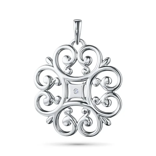 Подвеска из серебра