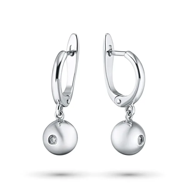 Серьги из серебра