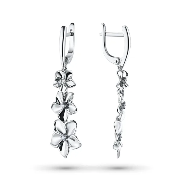 Серьги из серебра