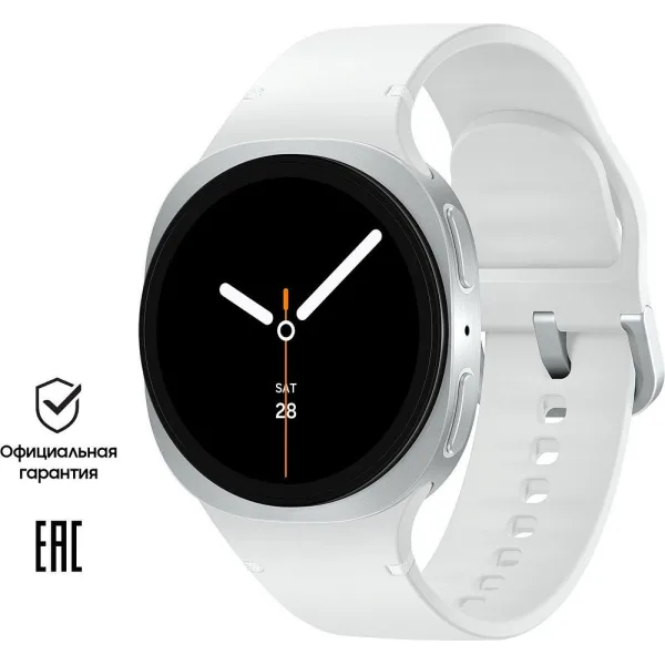 Samsung Galaxy Watch8 LTE 40 мм Серебро