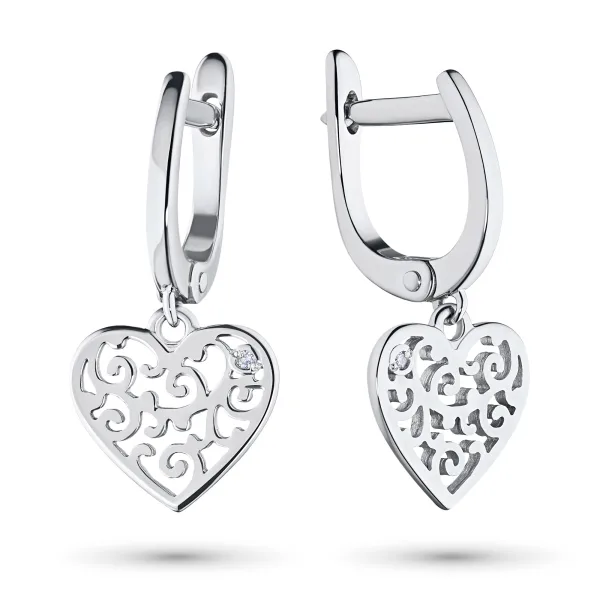 Серьги из серебра