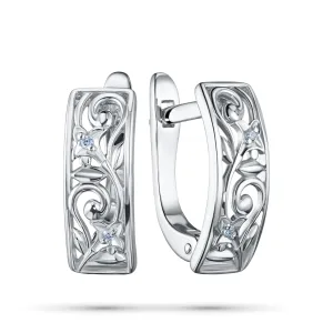 Серьги из серебра
