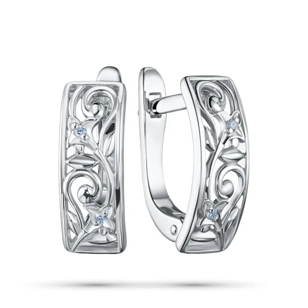 Серьги из серебра