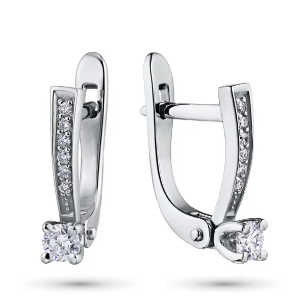 Серьги из серебра