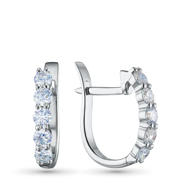Серьги из серебра