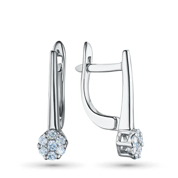 Серьги из серебра