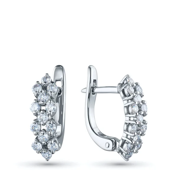 Серьги из серебра