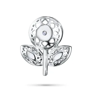Классическая подвеска из серебра