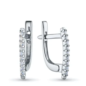 Серьги из серебра