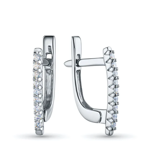 Серьги из серебра
