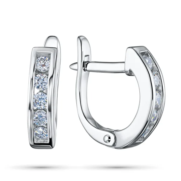 Серьги из серебра