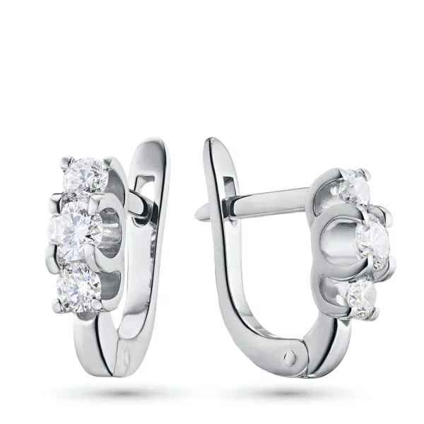 Серьги из серебра