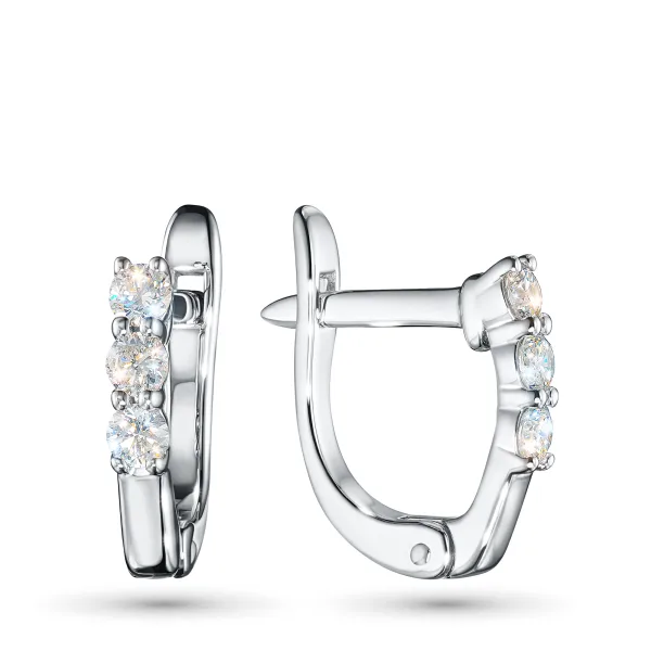 Серьги из серебра