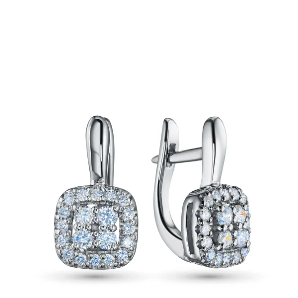 Серьги из серебра