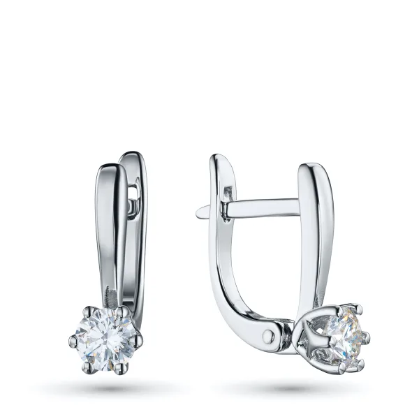 Серьги из серебра