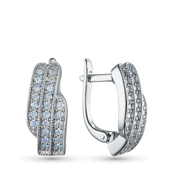 Серьги из серебра