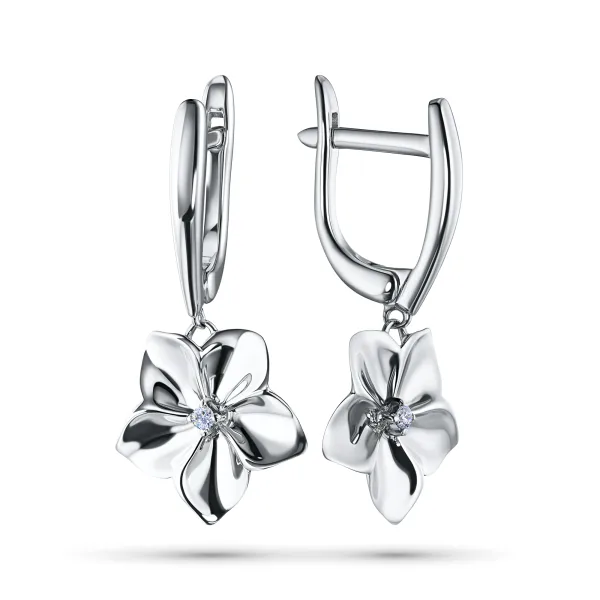Серьги из серебра