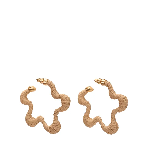 Серьги из рафии CULT GAIA