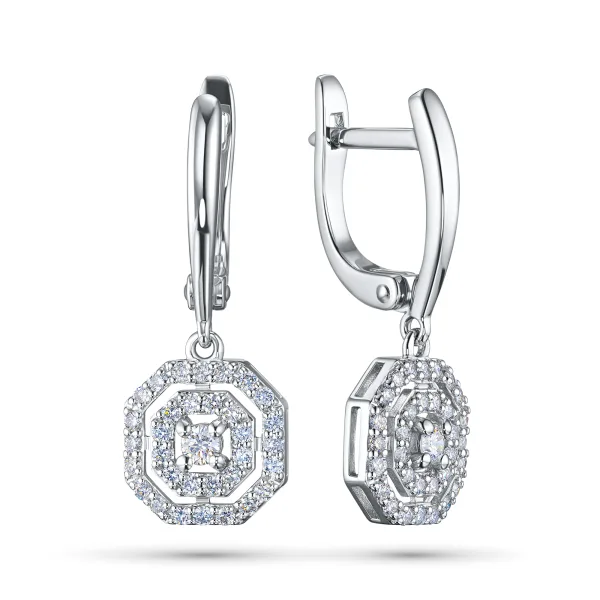 Серьги из серебра