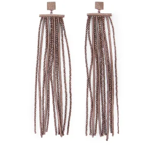 Серьги удлинённые BRUNELLO CUCINELLI