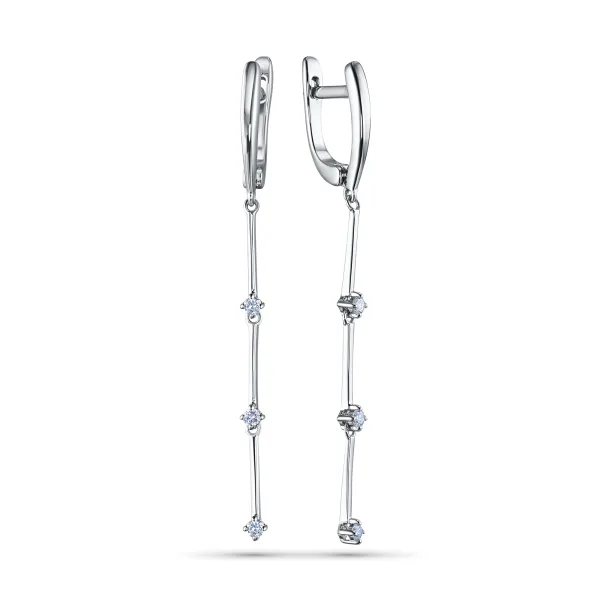 Серьги из серебра