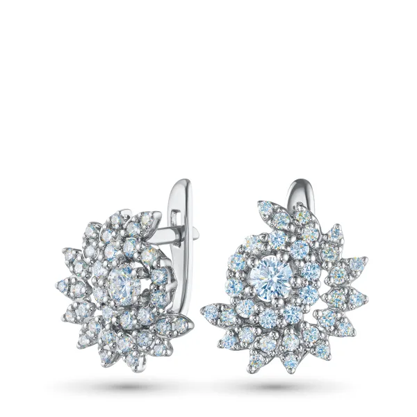 Серьги из серебра