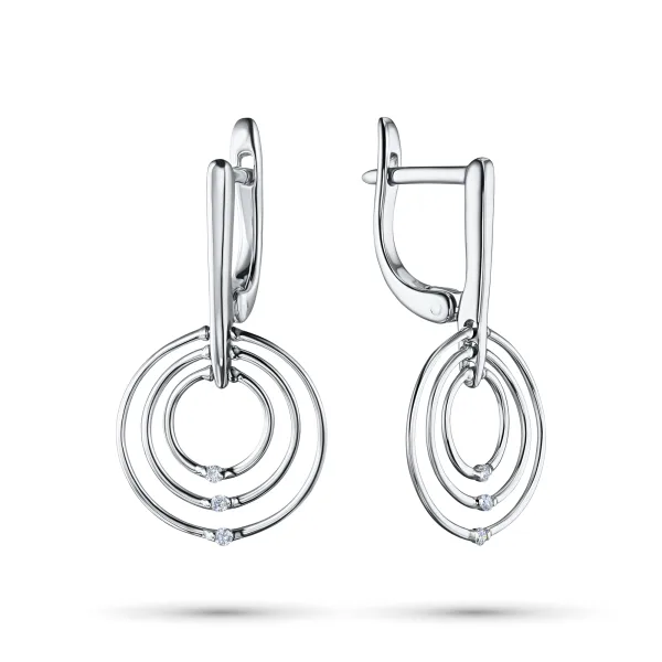Серьги из серебра