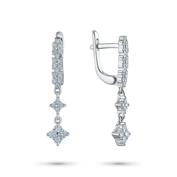 Серьги из серебра