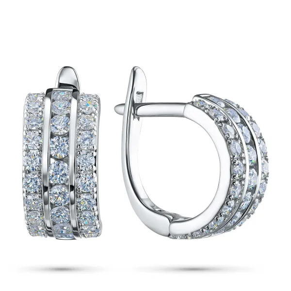 Серьги из серебра