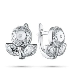 Серьги из серебра
