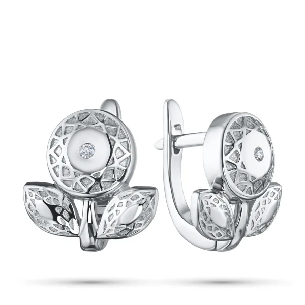 Серьги из серебра