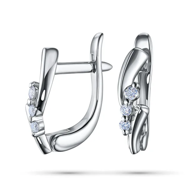 Серьги из серебра