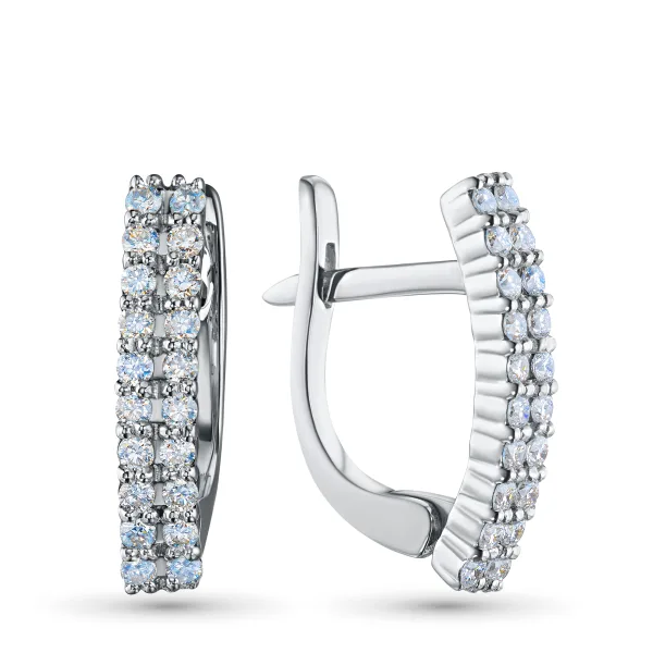 Серьги из серебра