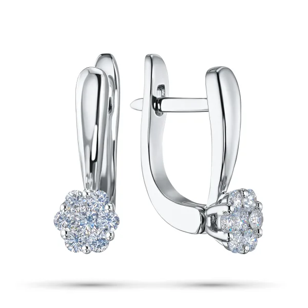 Серьги из серебра