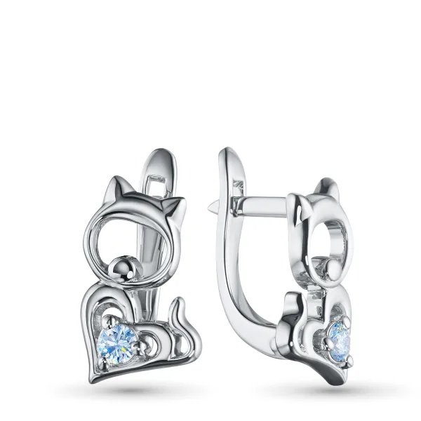 Серьги из серебра