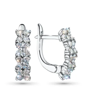 Серьги из серебра