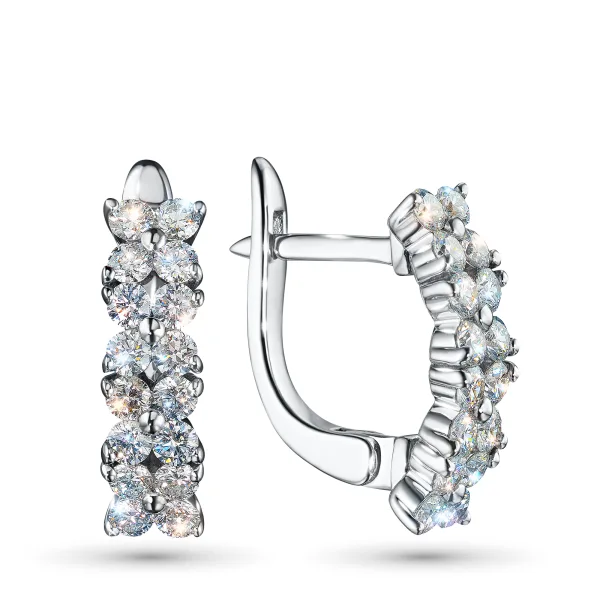 Серьги из серебра