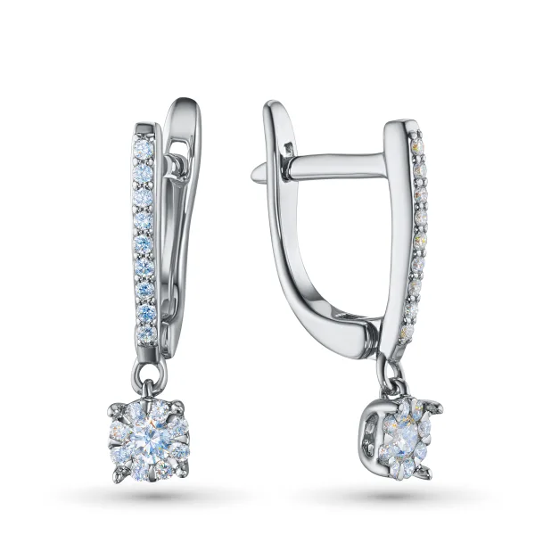Серьги из серебра