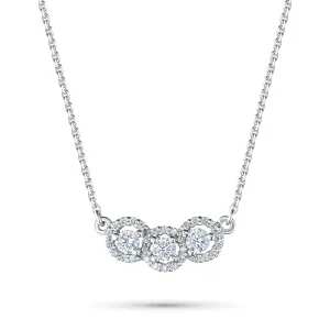 Колье из серебра