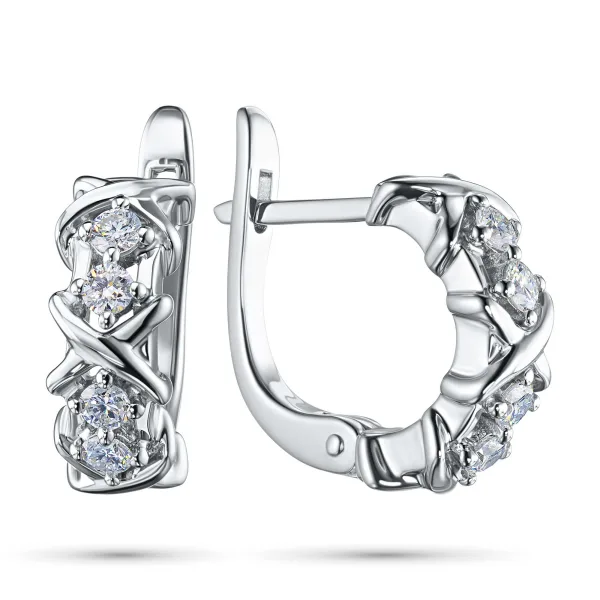 Серьги из серебра