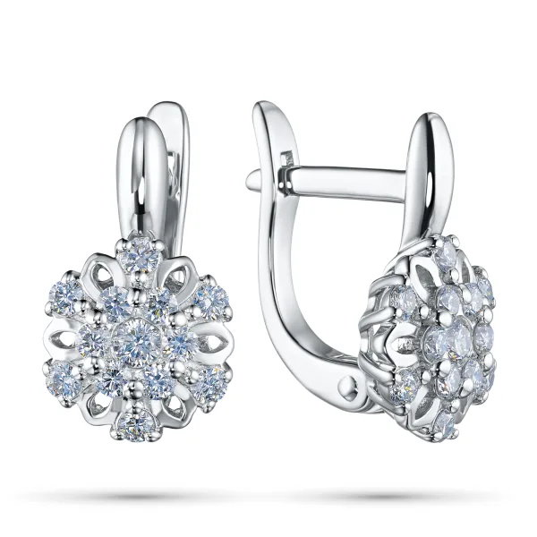 Серьги из серебра