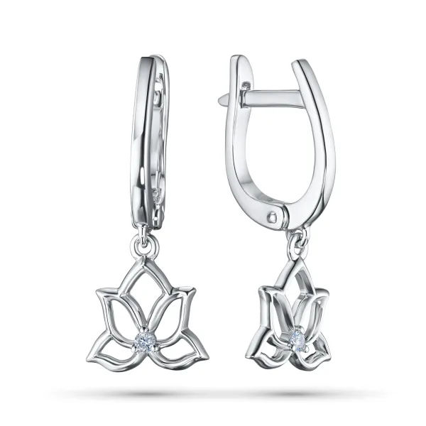 Серьги из серебра